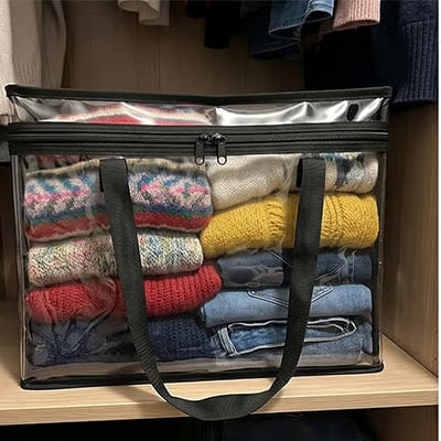 Vermola storage boxes in an organised home