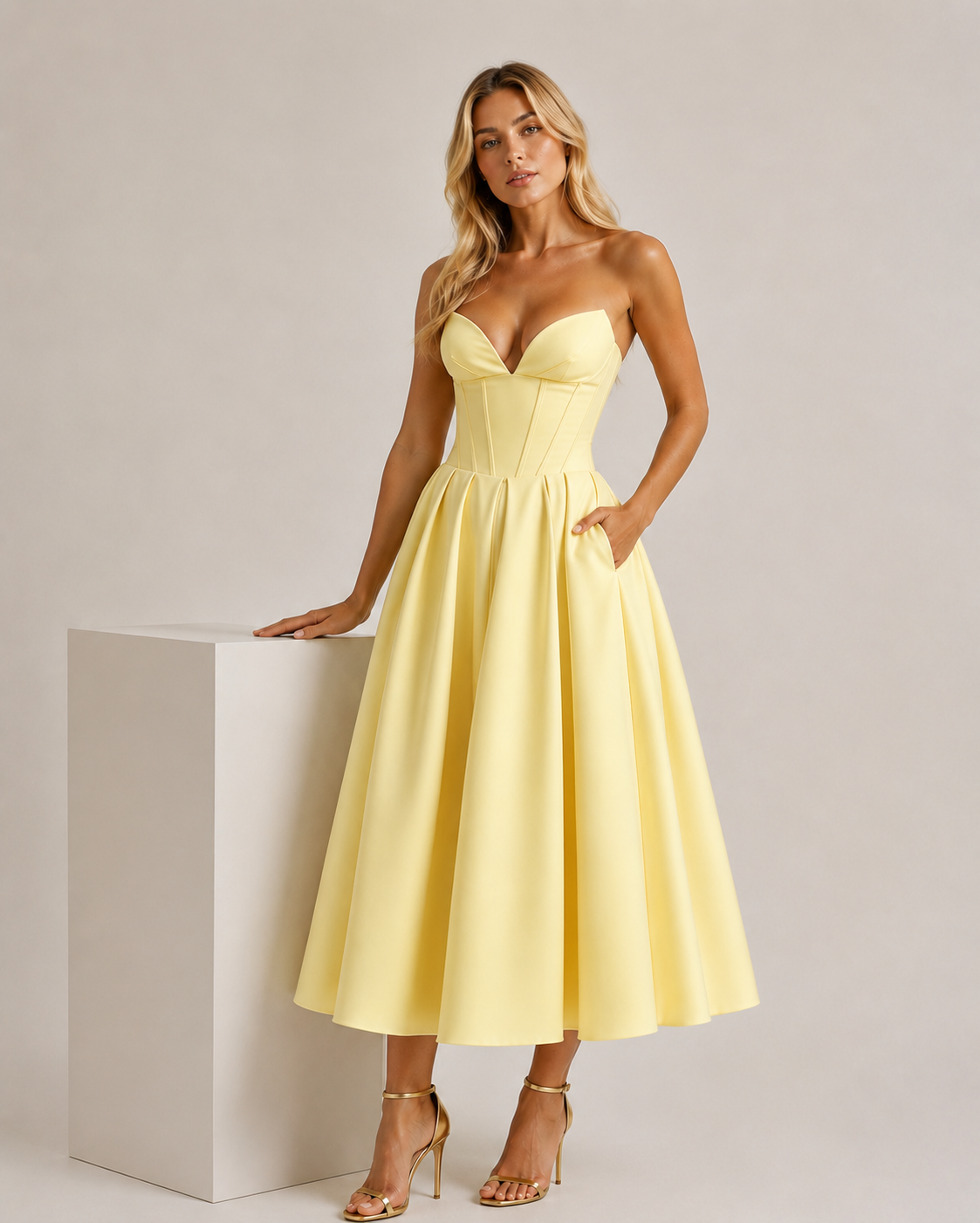 Lucia Midi Dress