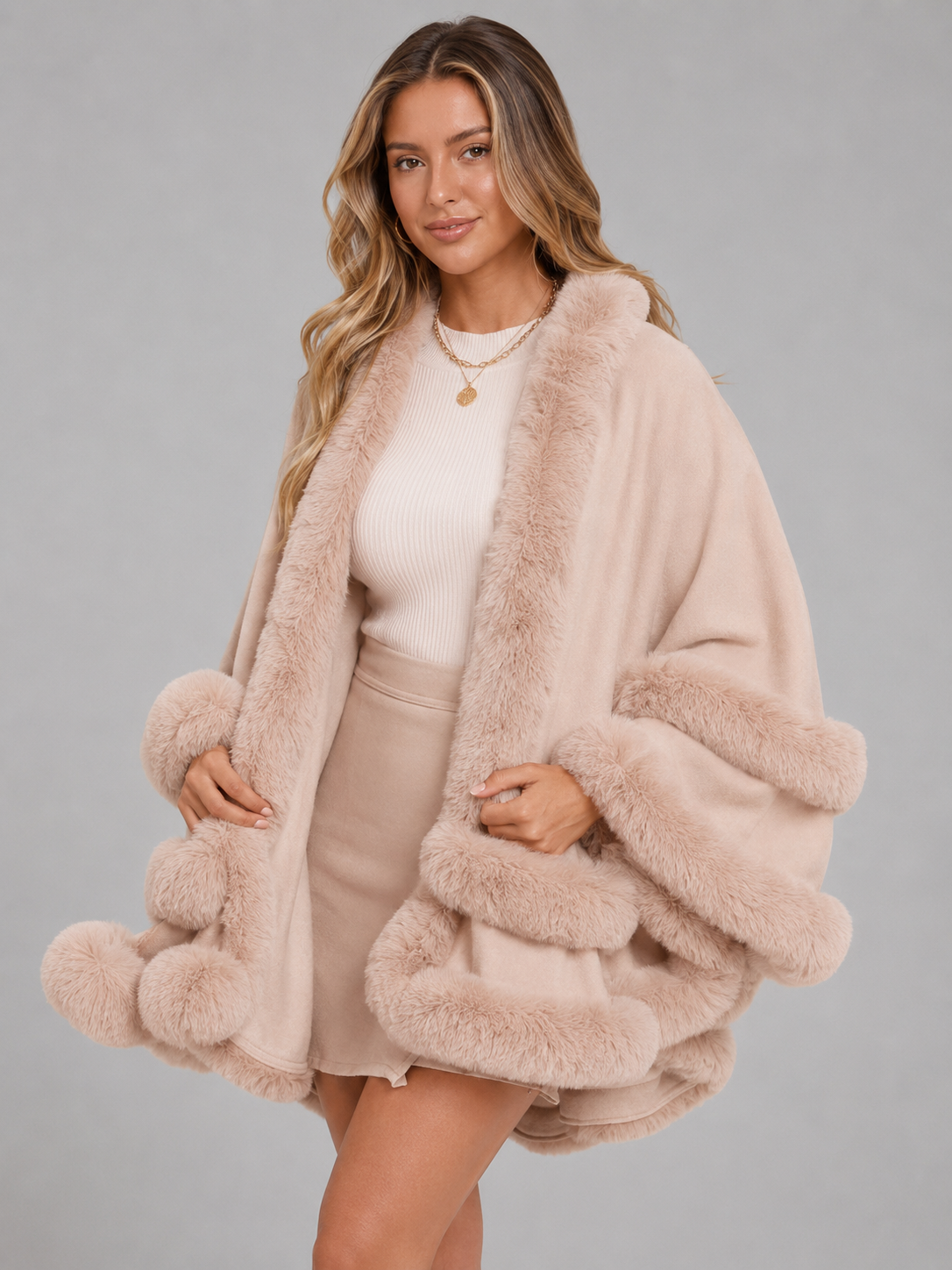 Noelle Cape Cardigan