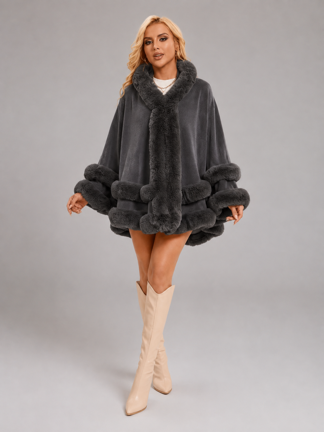 Noelle Cape Cardigan