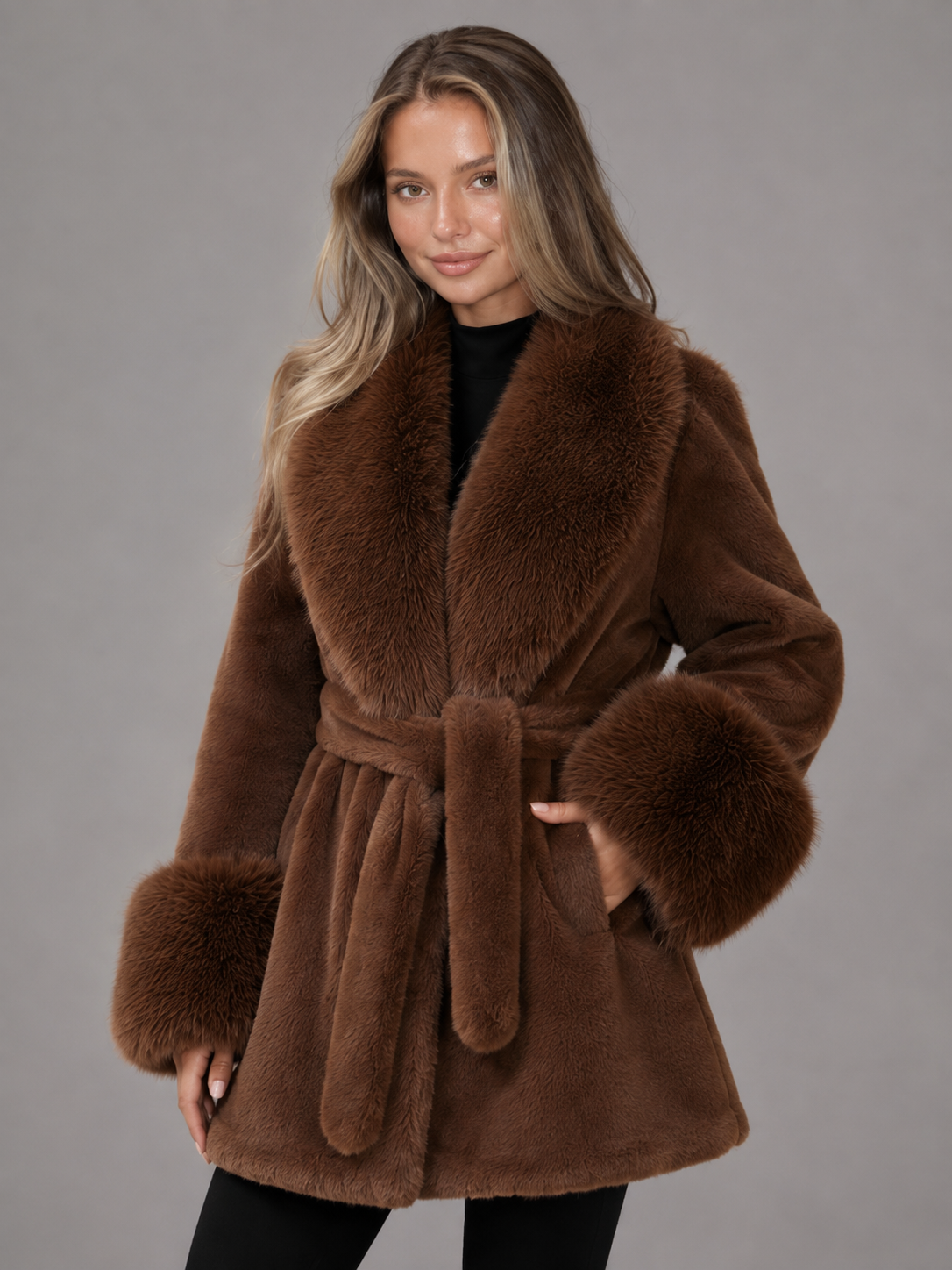 Genevieve Belted Coat