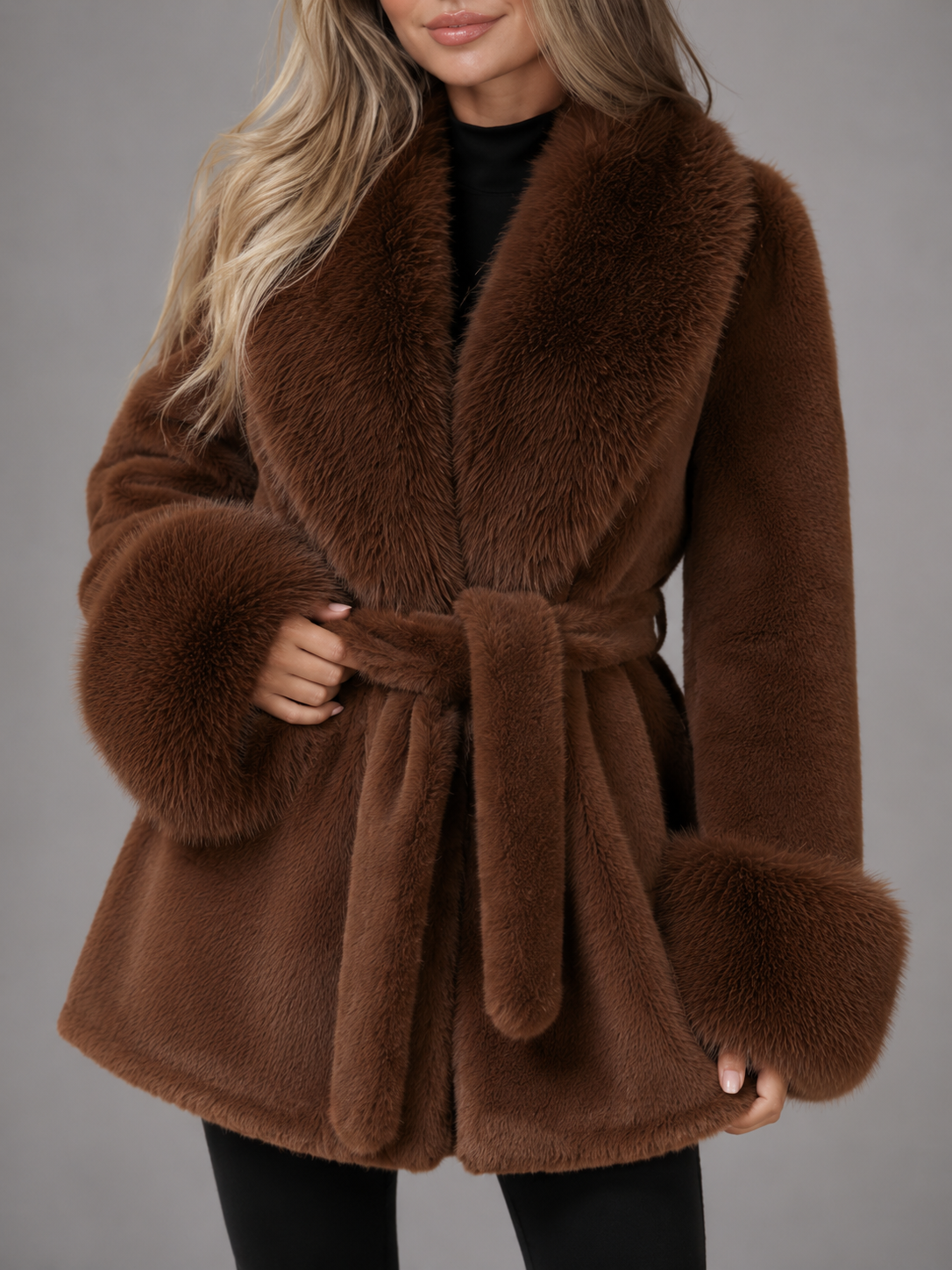 Genevieve Belted Coat