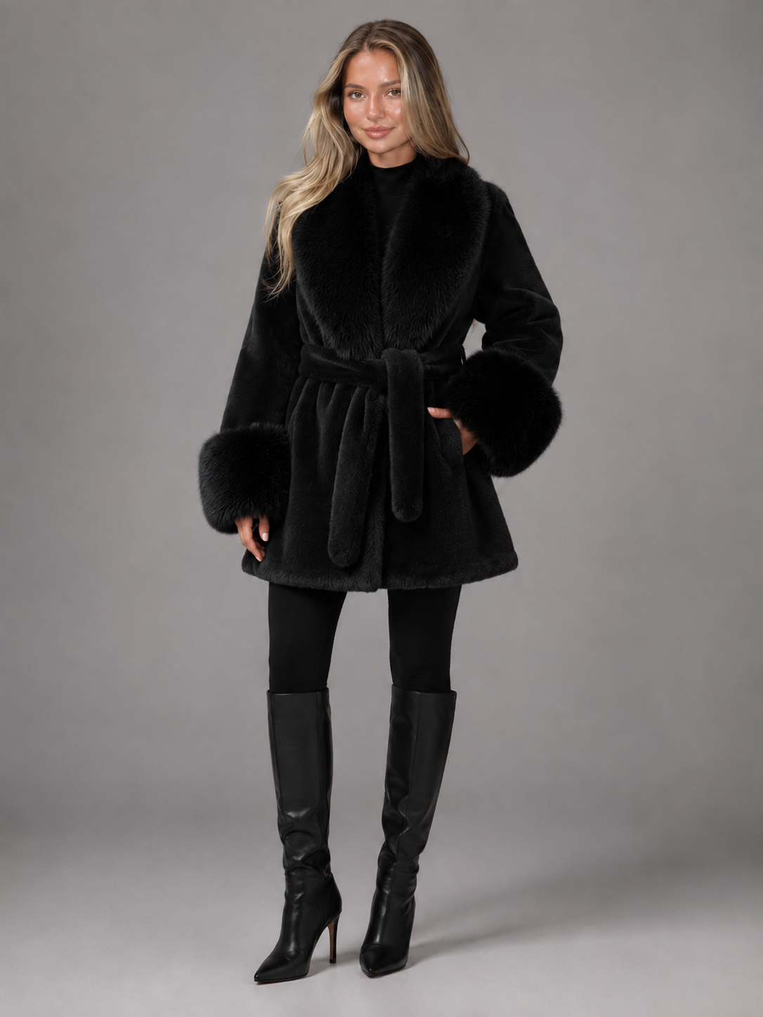 Genevieve Belted Coat