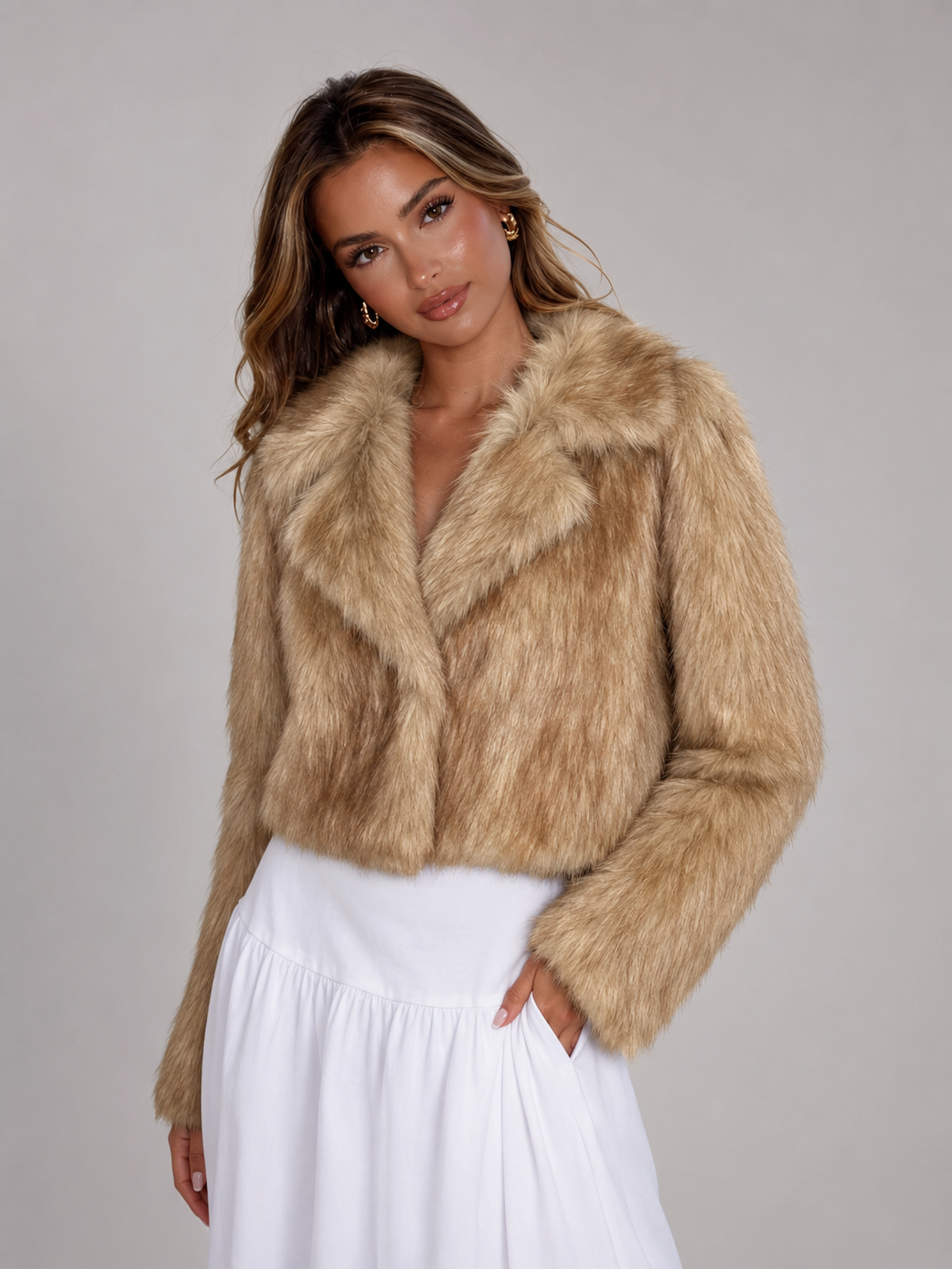 Elodie Faux Fur Jacket