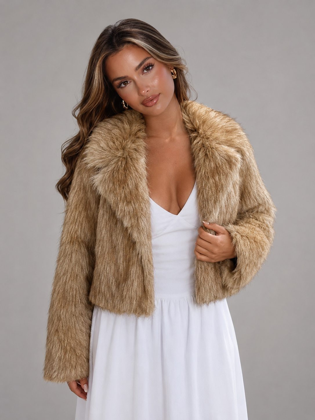 Elodie Faux Fur Jacket
