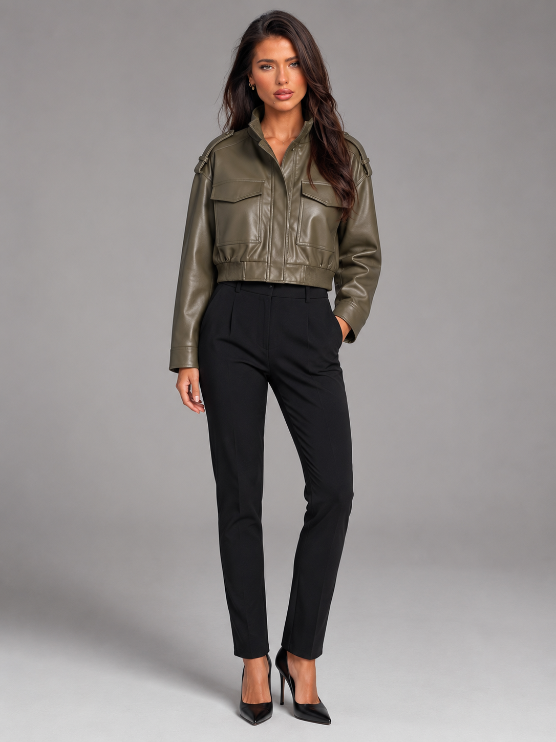 Aurelia Leather Jacket