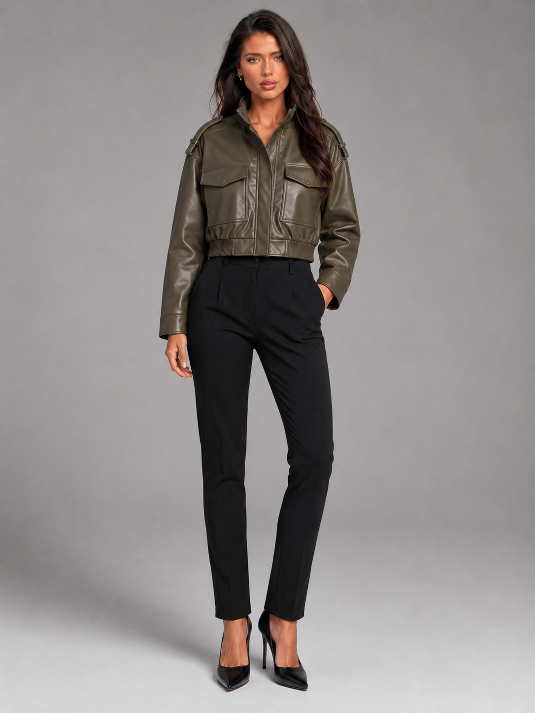Aurelia Leather Jacket