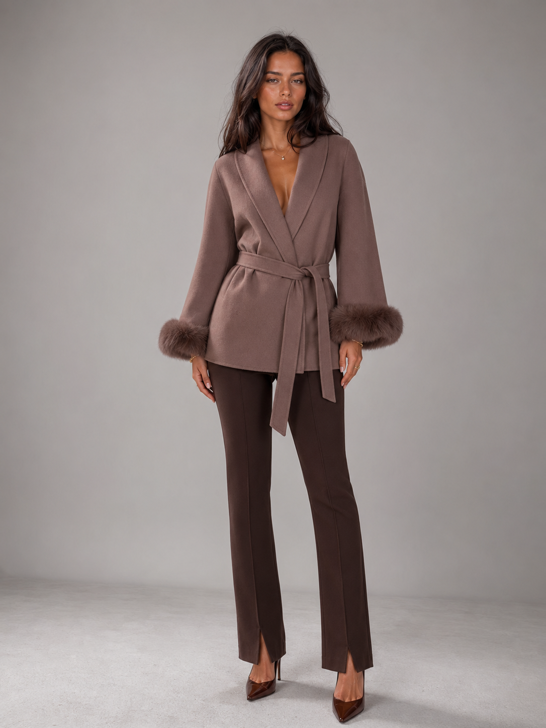 Serena Belted Coat