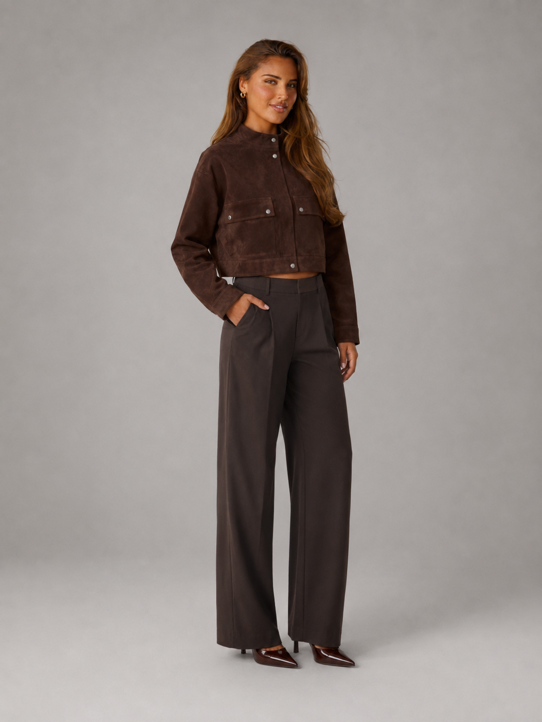 Avery Suede Jacket