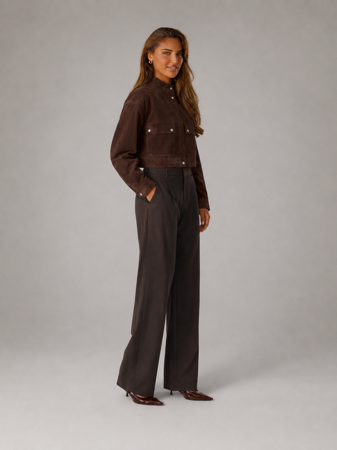 Avery Suede Jacket