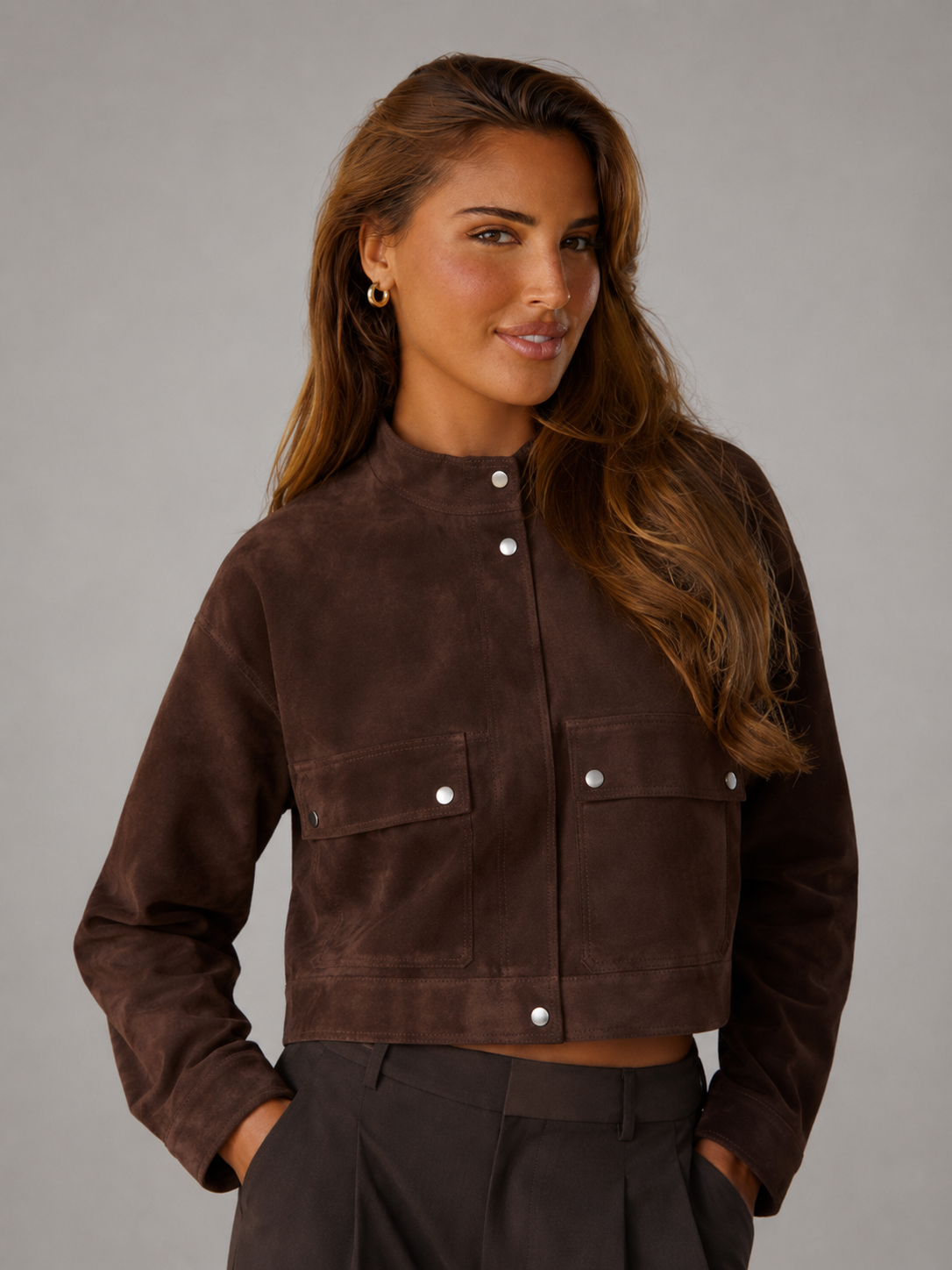 Avery Suede Jacket