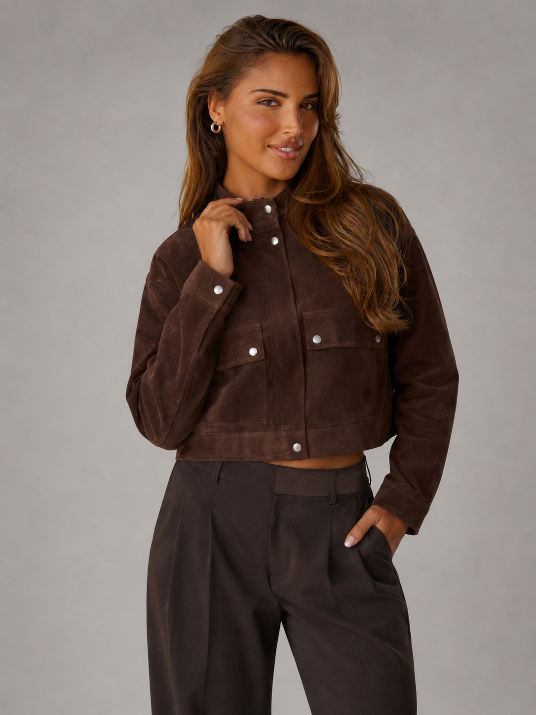 Avery Suede Jacket