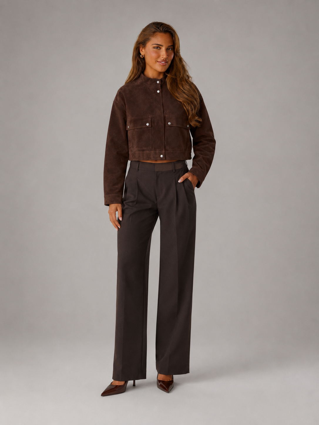 Avery Suede Jacket