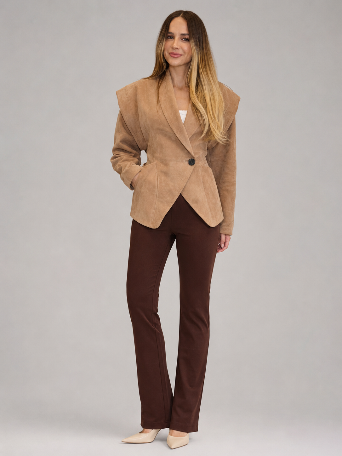 Kassandra Suede Blazer