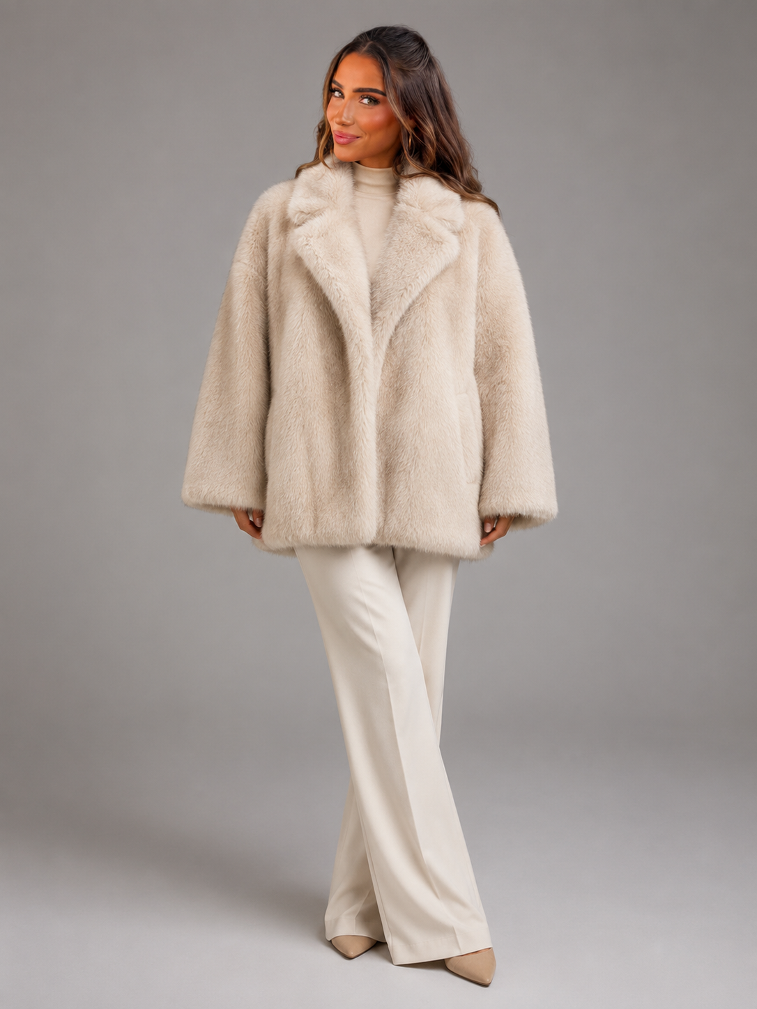 Colette Faux Fur Coat