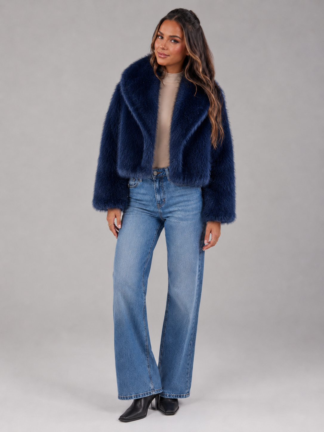 Isabelle Faux Fur Jacket