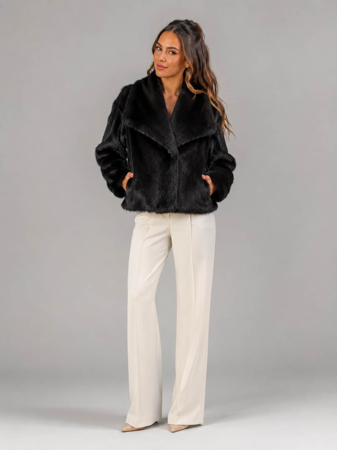 Daphne Faux Fur Jacket