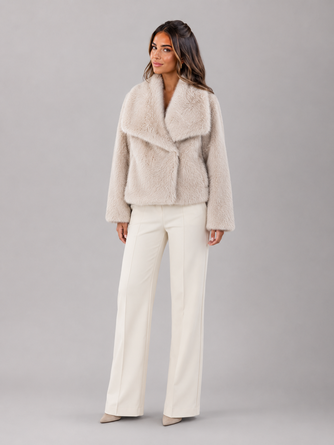 Daphne Faux Fur Jacket