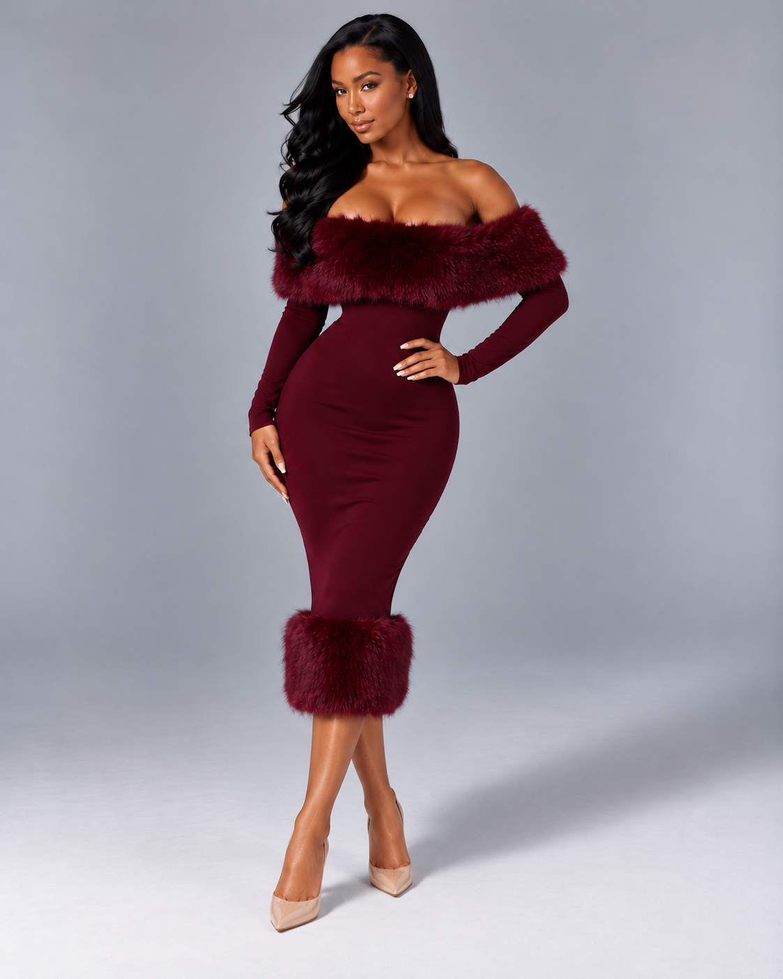 Damaris Midi Dress