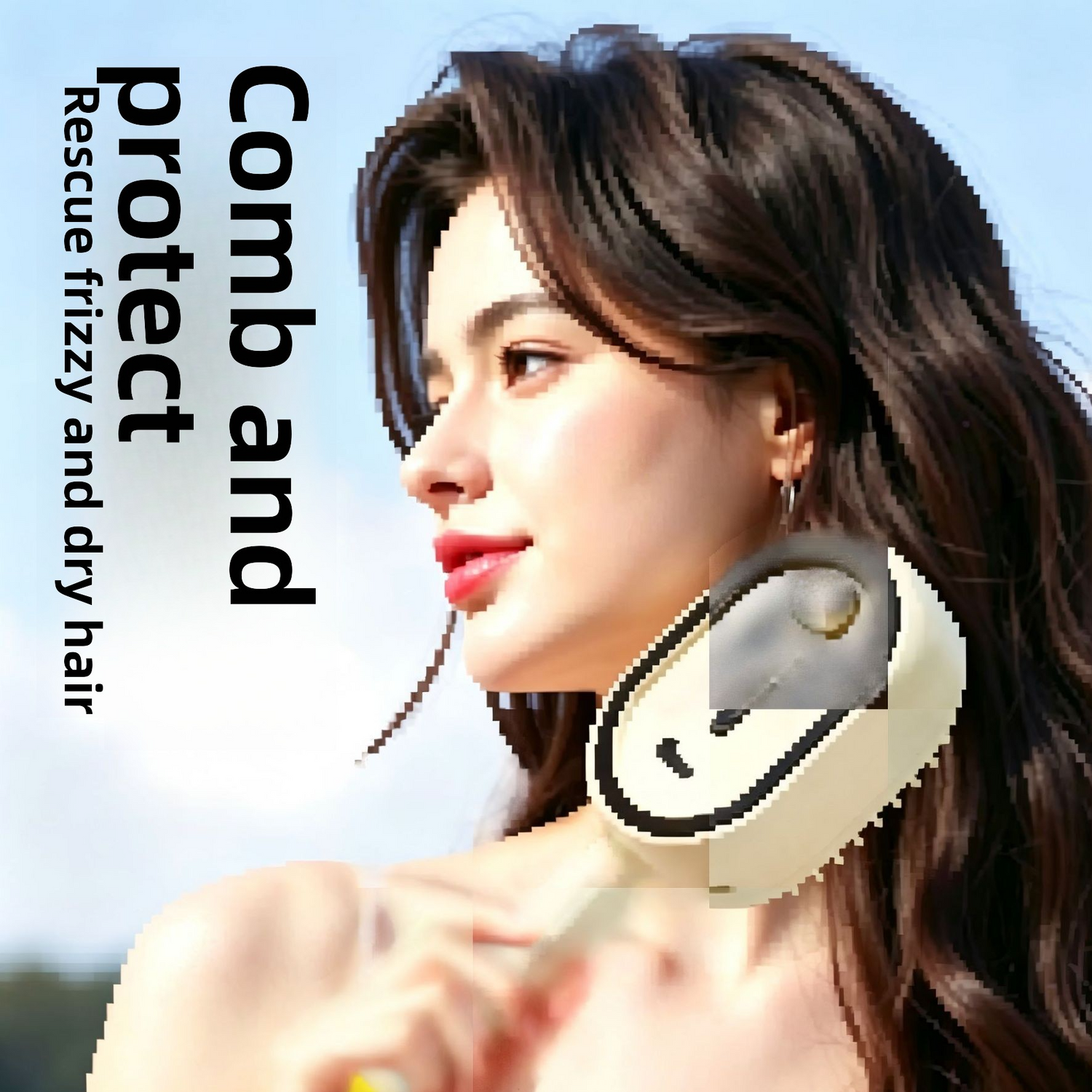 Electric Spray Airbag Massage Hair Comb