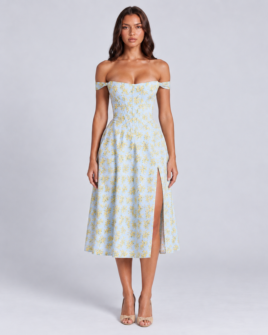 Lunelle Midi Dress