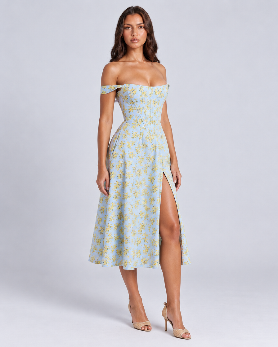 Lunelle Midi Dress