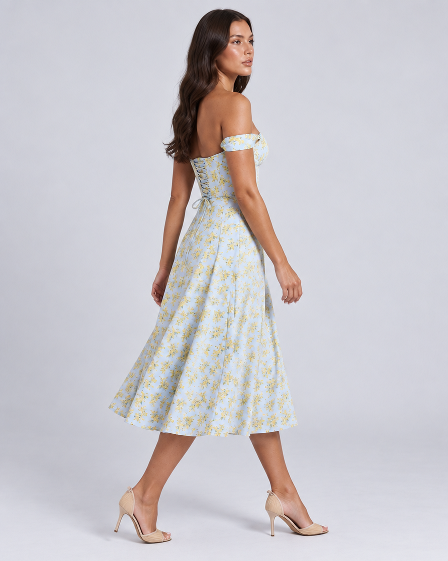 Lunelle Midi Dress