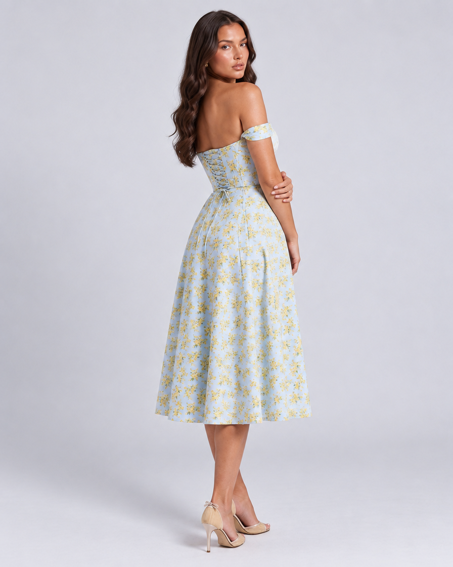 Lunelle Midi Dress