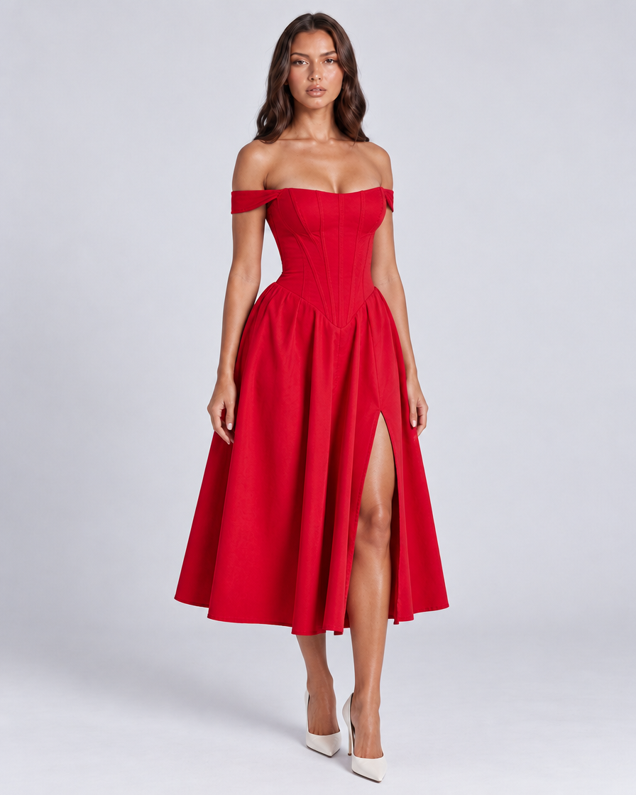Lunelle Midi Dress