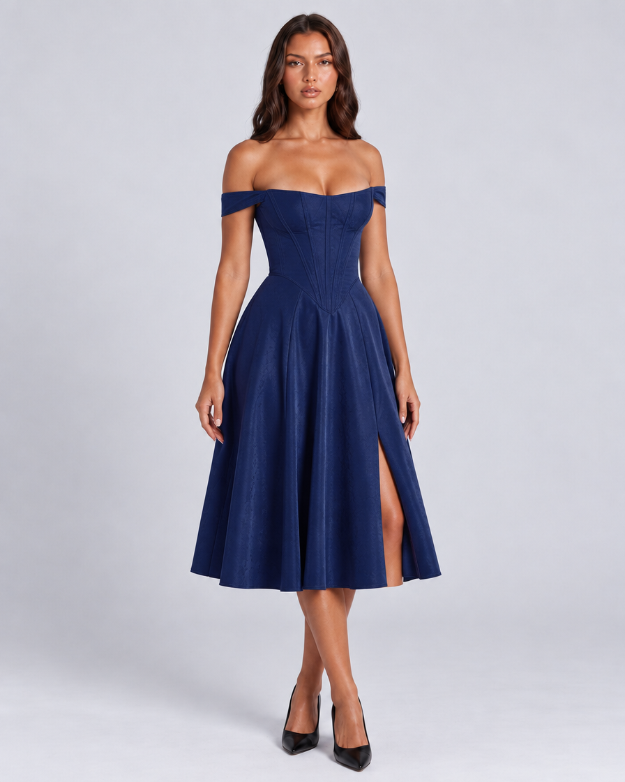 Lunelle Midi Dress