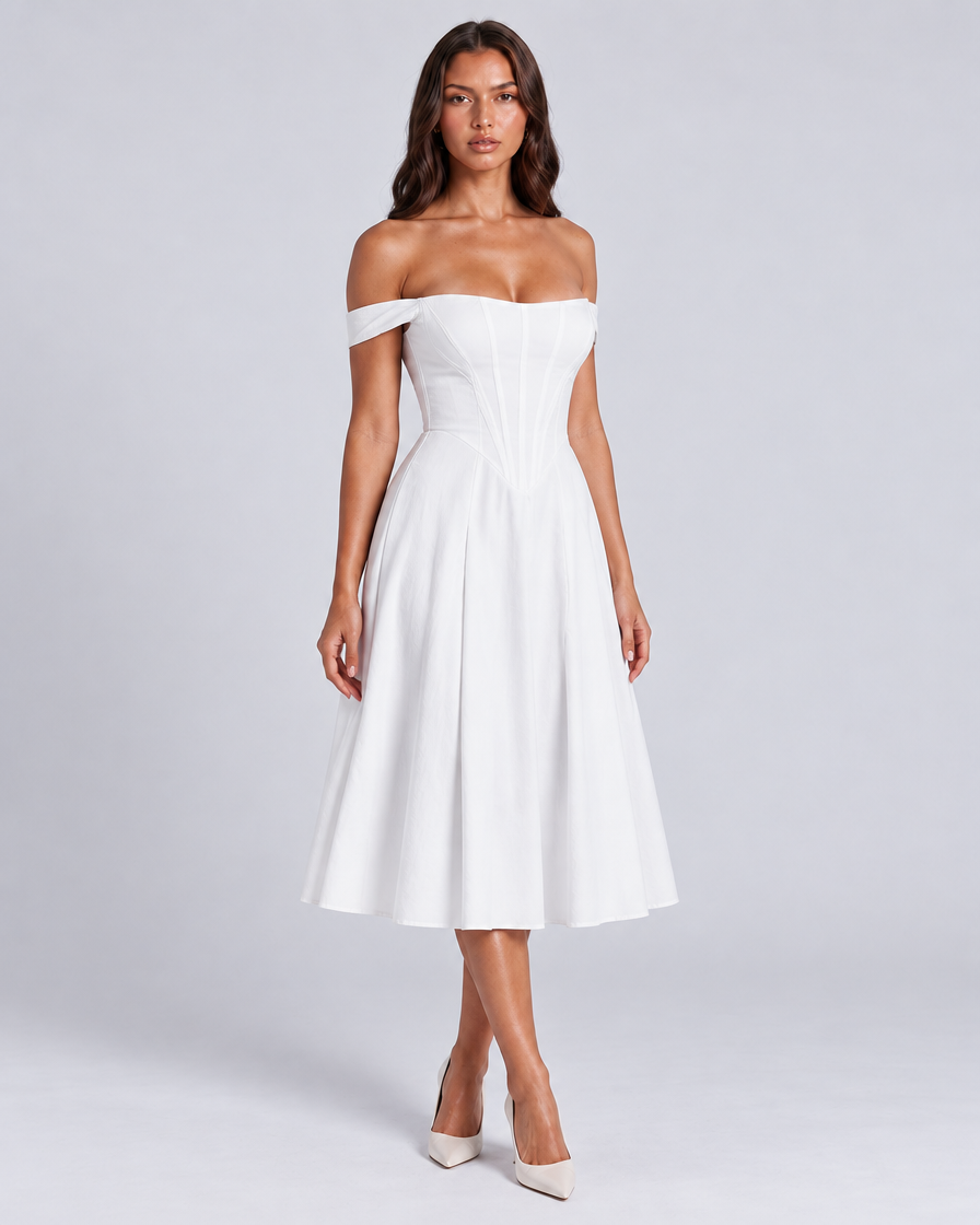 Lunelle Midi Dress